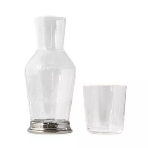 Bedside Carafe & Tumbler by Match Pewter