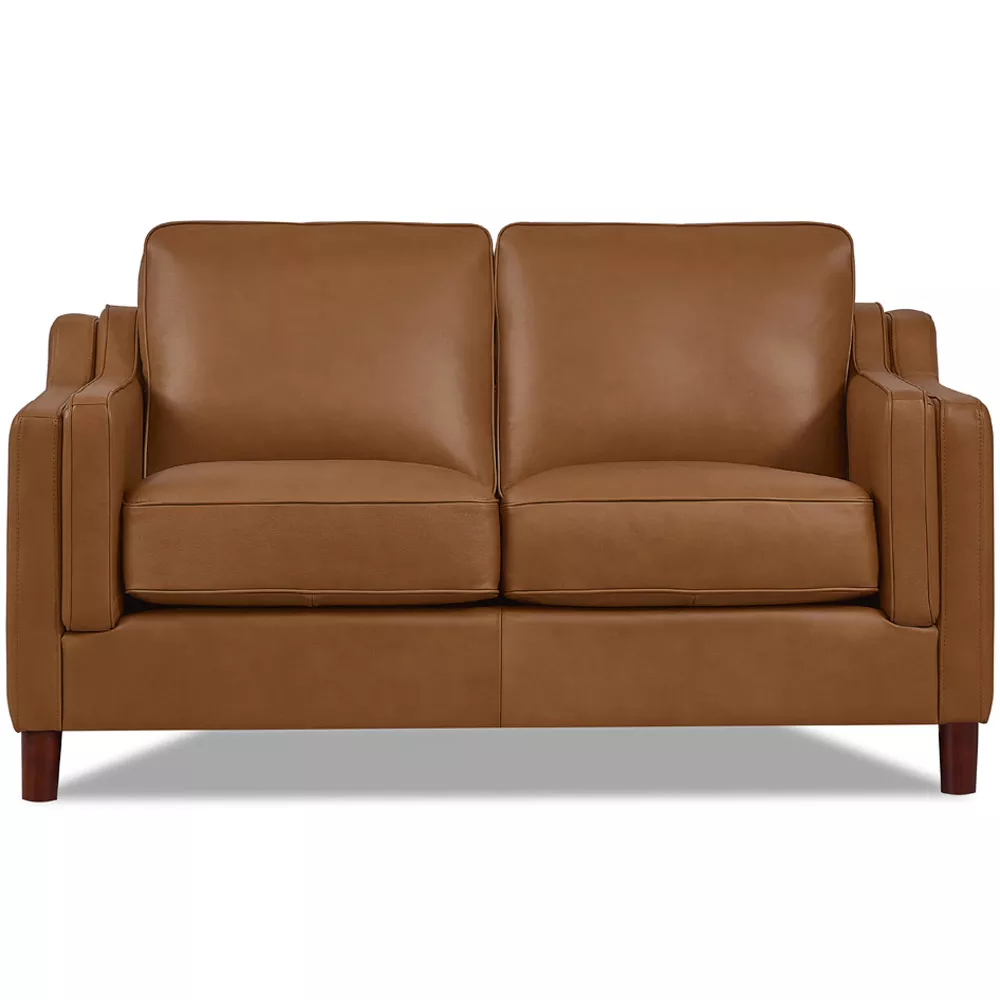 Bella Top Grain Leather Loveseat