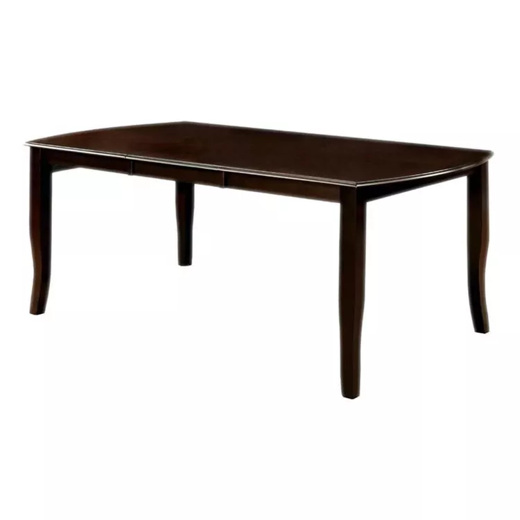 Benjara Woodside Contemporary Dining Table, Expresso Finish
