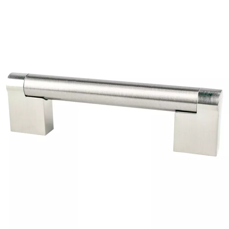 Berenson Contemporary Advantage Three Pull in Brushed Nickel