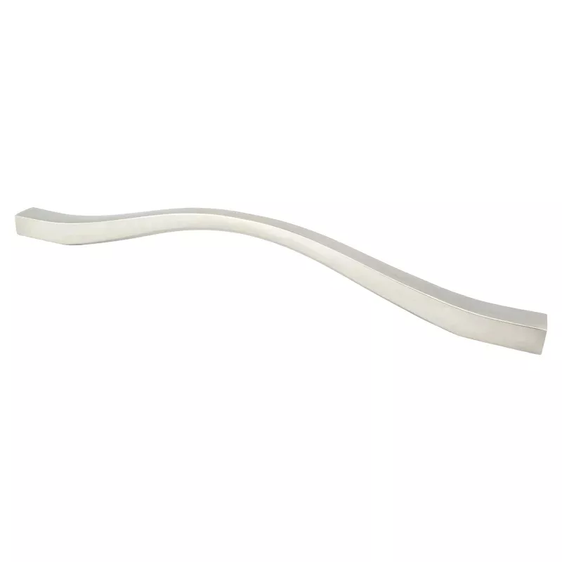 Berenson Fluid Pull in Brushed Nickel