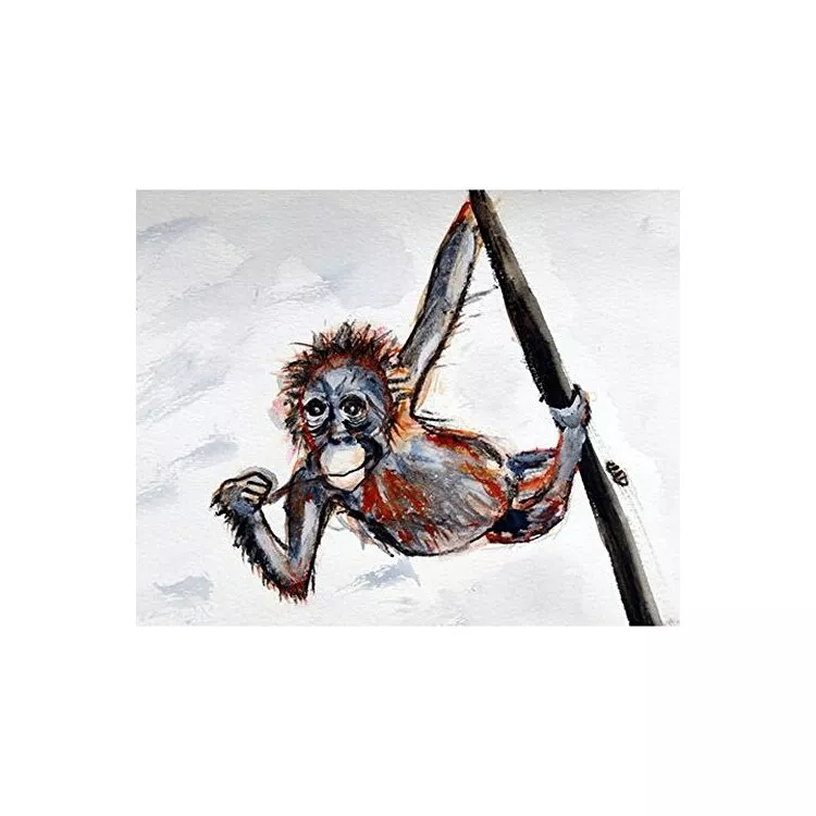 Betsy's Monkey Door Mat 30x50