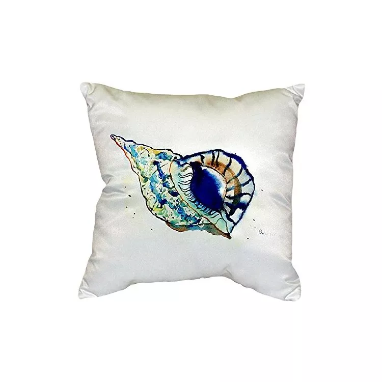 Betsy's Shell No Cord Pillow 18x18