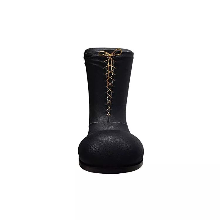 Black Boot Storage Decor Set of 2 - ScreenGems