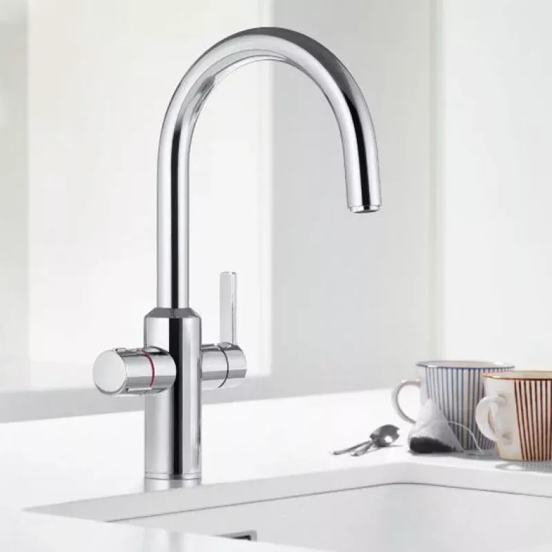 Blanco Tampera Hot single-lever kitchen mixer tap, with hot water function & filter stystem