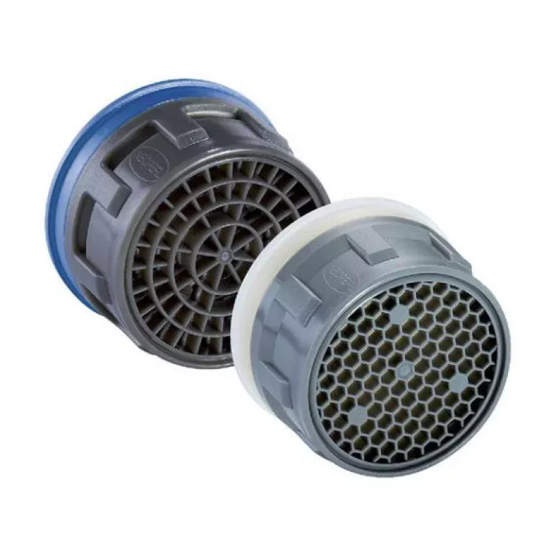 Blanco Universal jet regulator set with clear and pearl spray, includes maintenance key