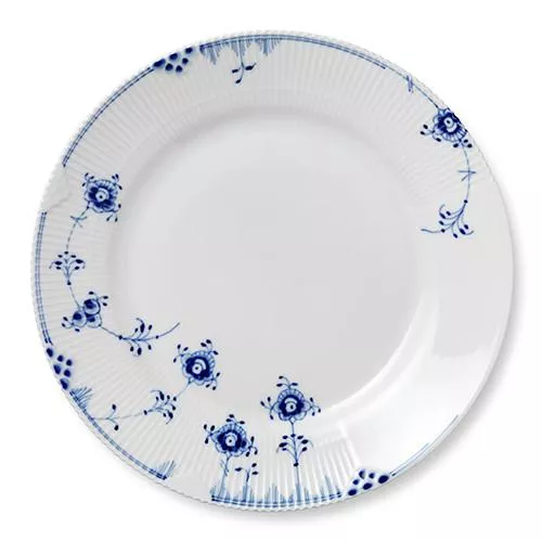 Blue Elements Dinner Plate by Royal Copenhagen