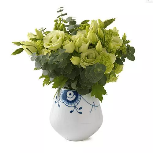 Blue Fluted Mega Vases by Royal Copenhagen
