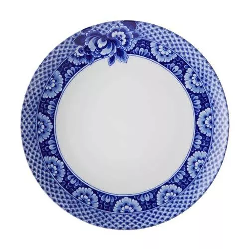 Blue Ming Dinner Plate, 11" by Marcel Wanders for Vista Alegre