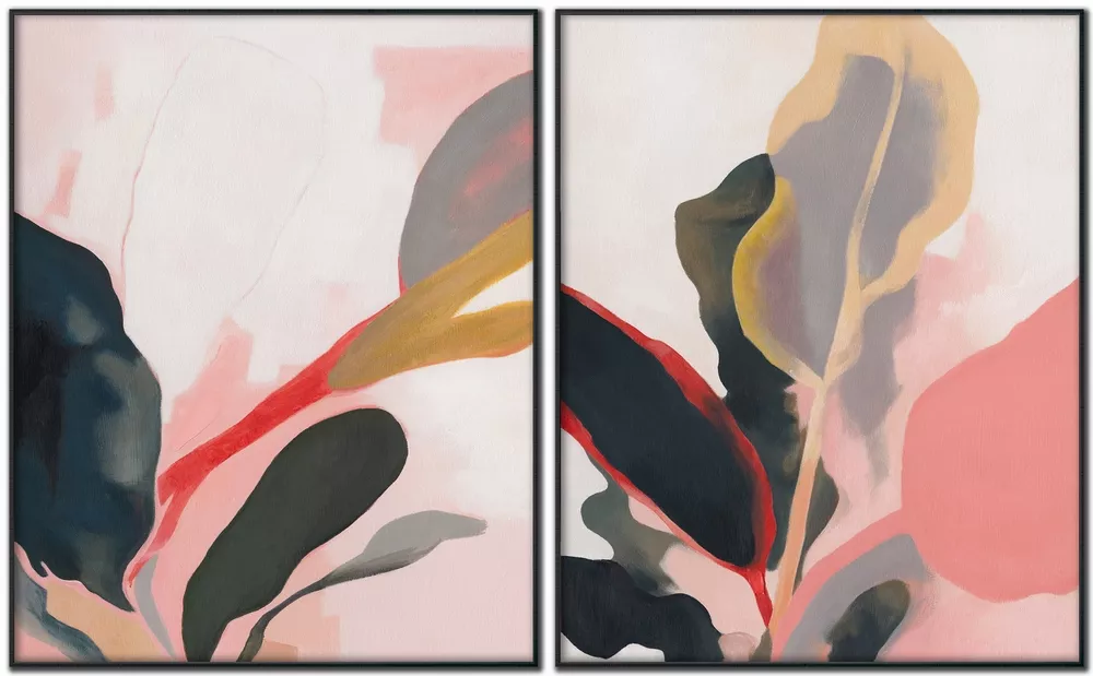 Bold Flora (Set of 2)