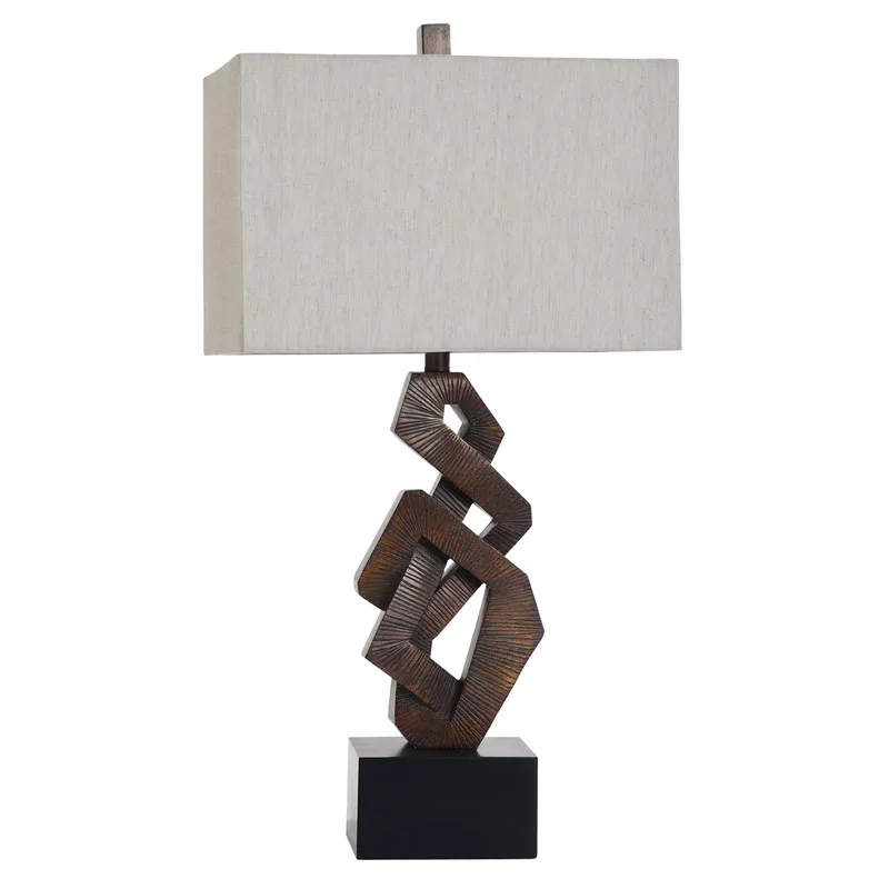 Bronze Cascade Table Lamp