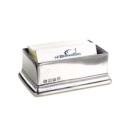 Business Card Holder by Match Pewter