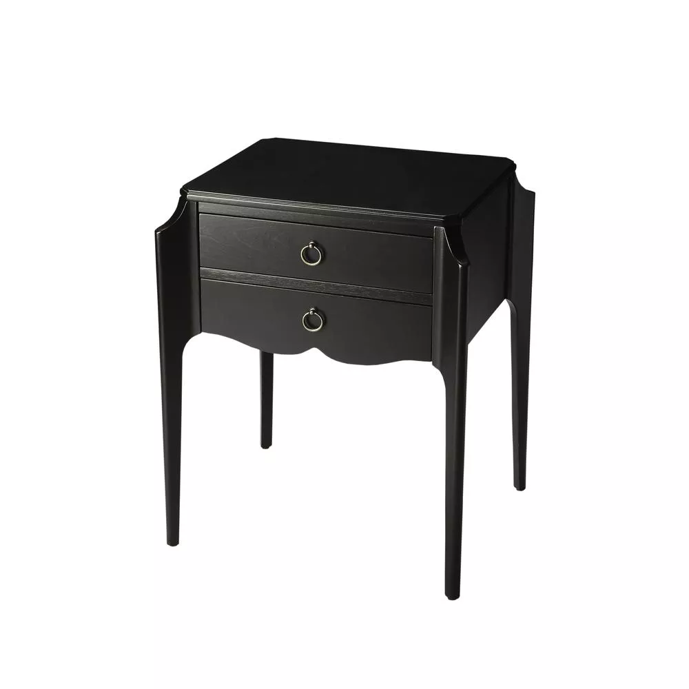 Butler Specialty Wilshire End Table, Black