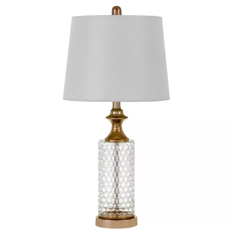 Cal Lighting Breda Glass Table Lamp