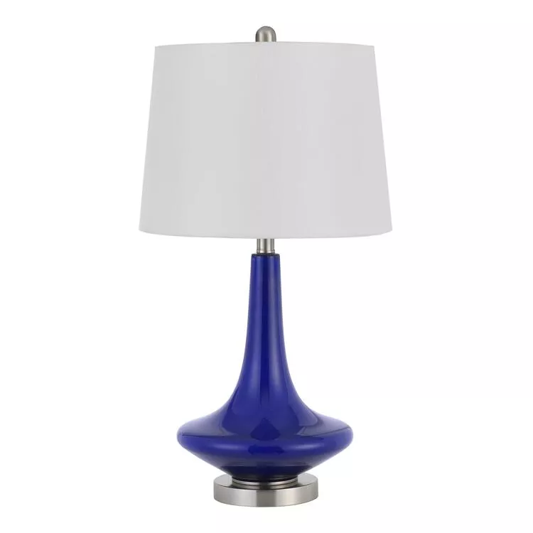 Cal Lighting Kleve Glass Table LampPair