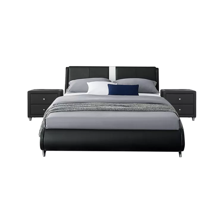 Camden Isle Carlton Platform Bed with 2 Nightstands