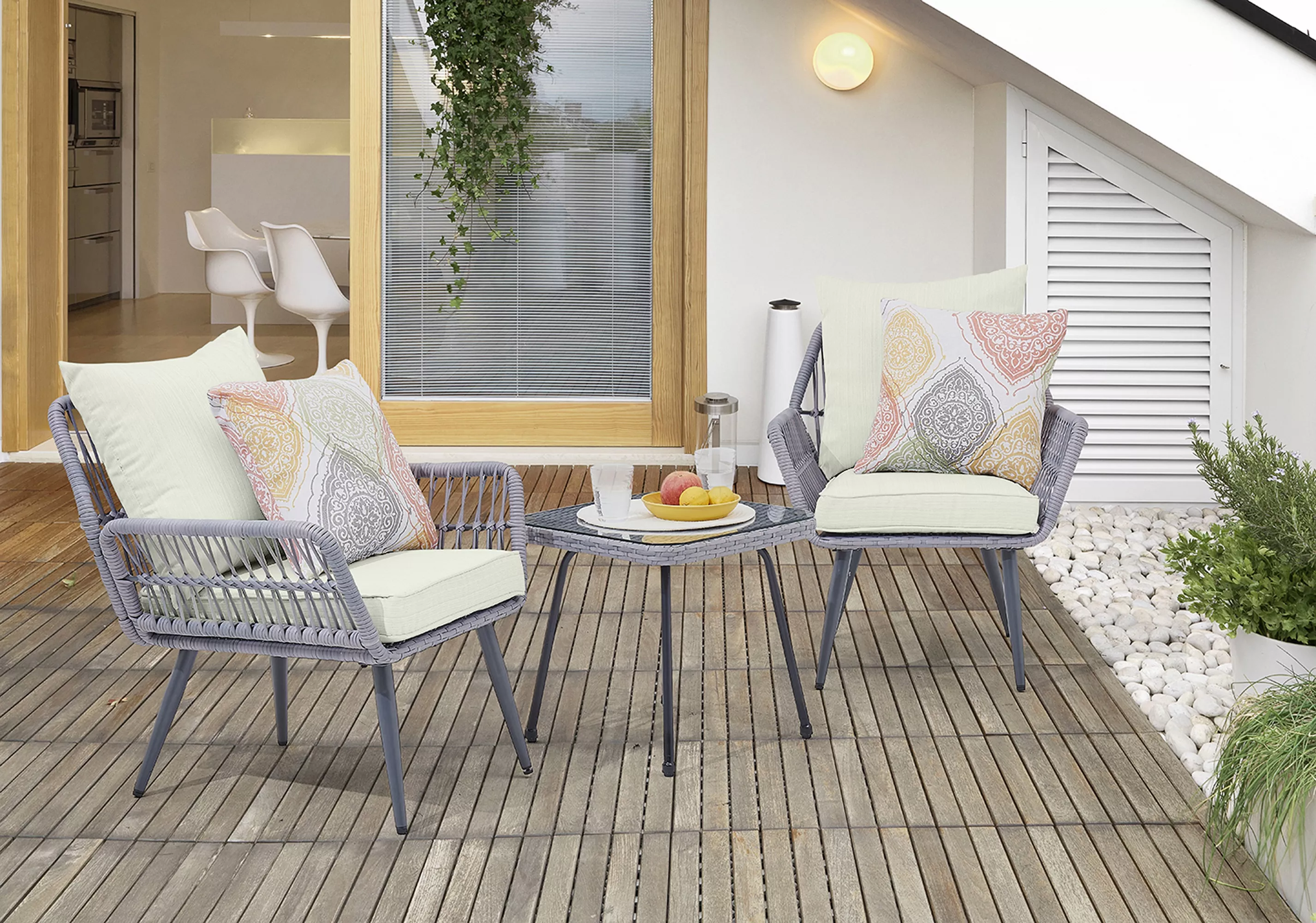 Cannes Cream Patio Set