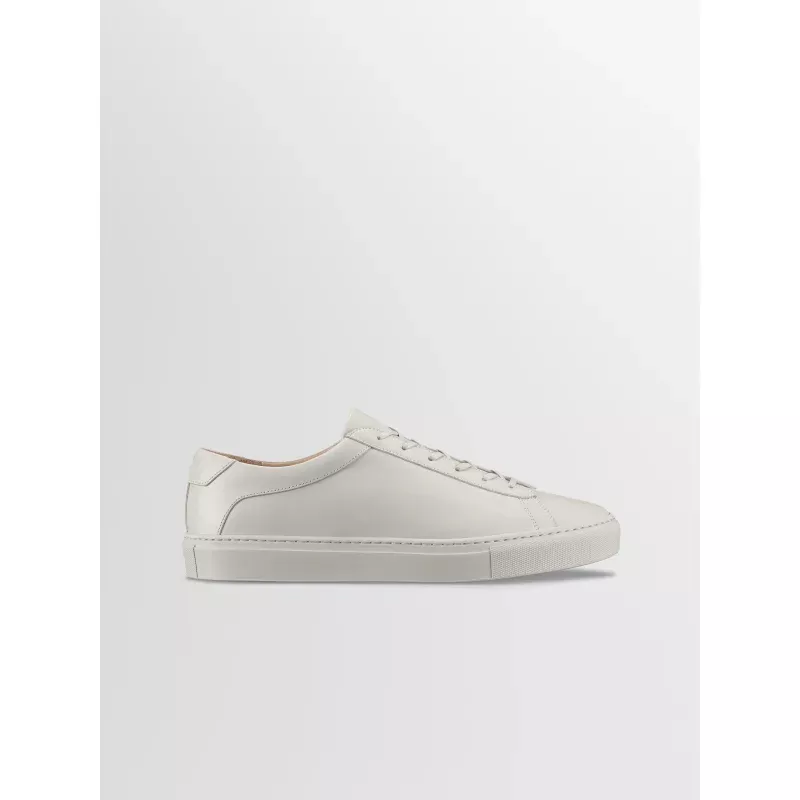 Capri Leather Sneaker in Sandstone Wide Fit