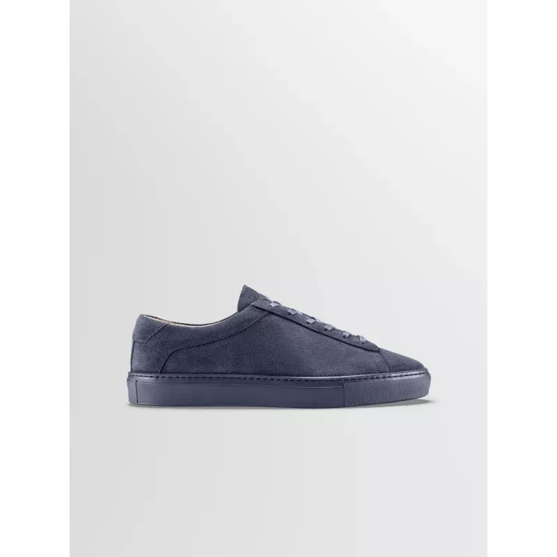 Capri Suede Sneaker in Avio