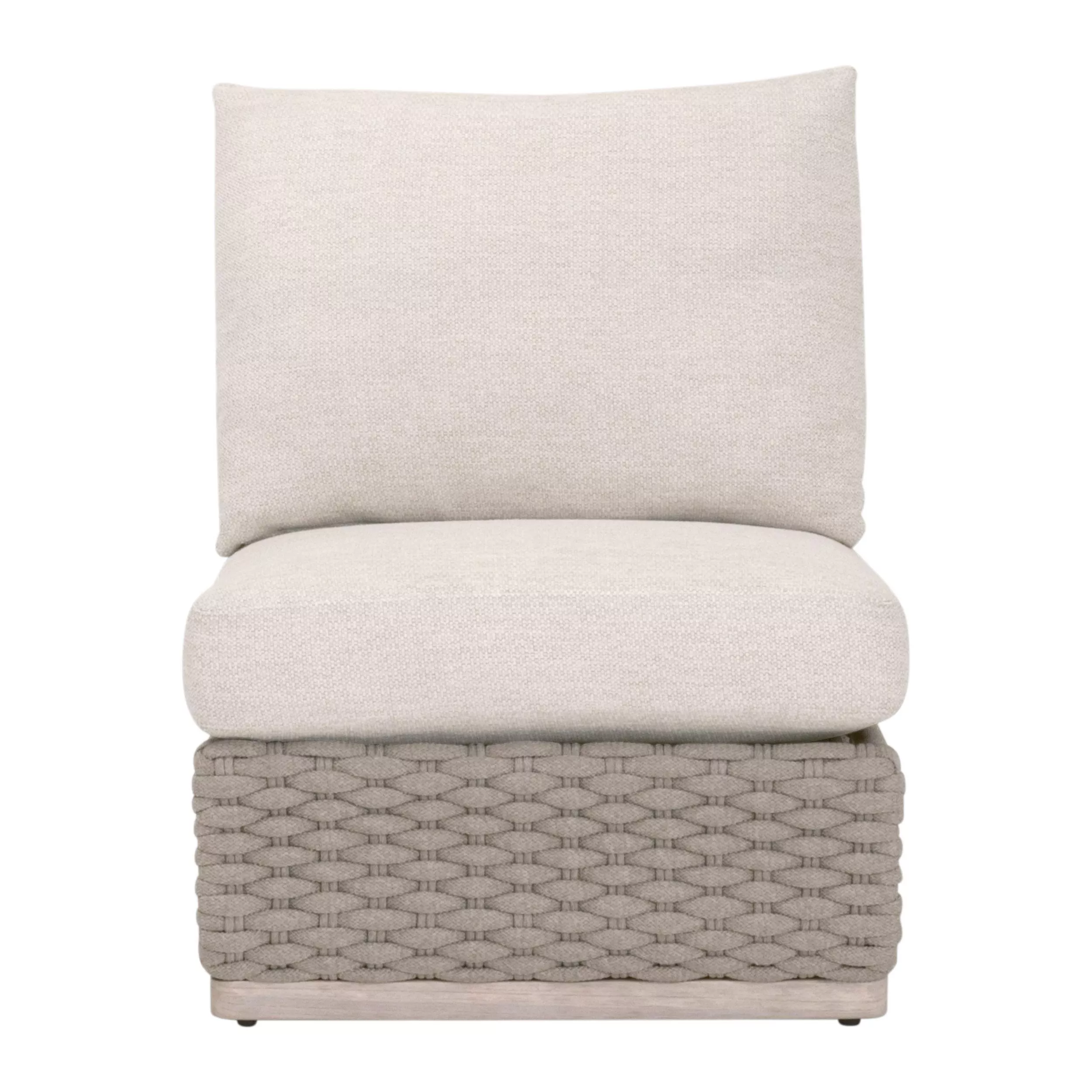 Caspian Outdoor Modular Armless Sofa Chair