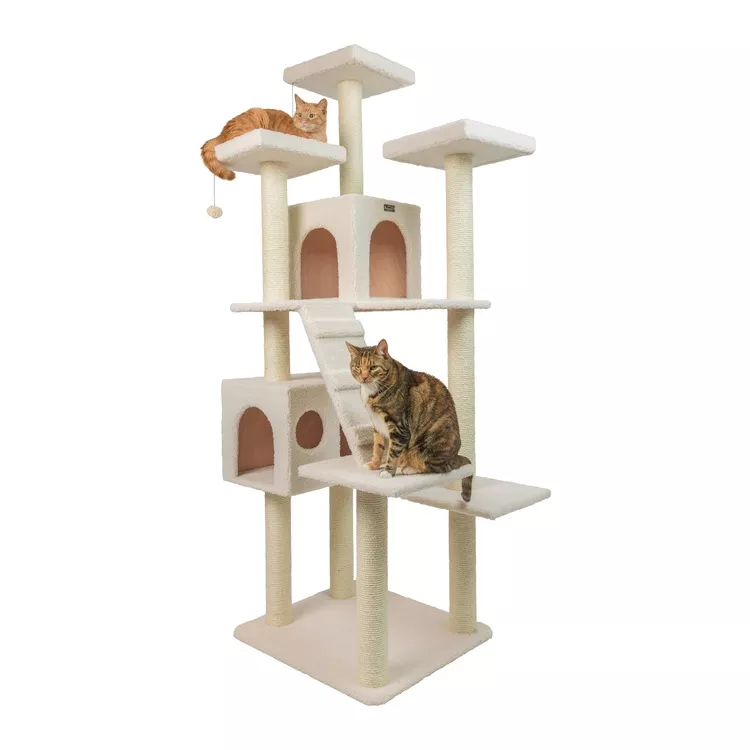 Cat Tree Multi Level Ivory Armarkat
