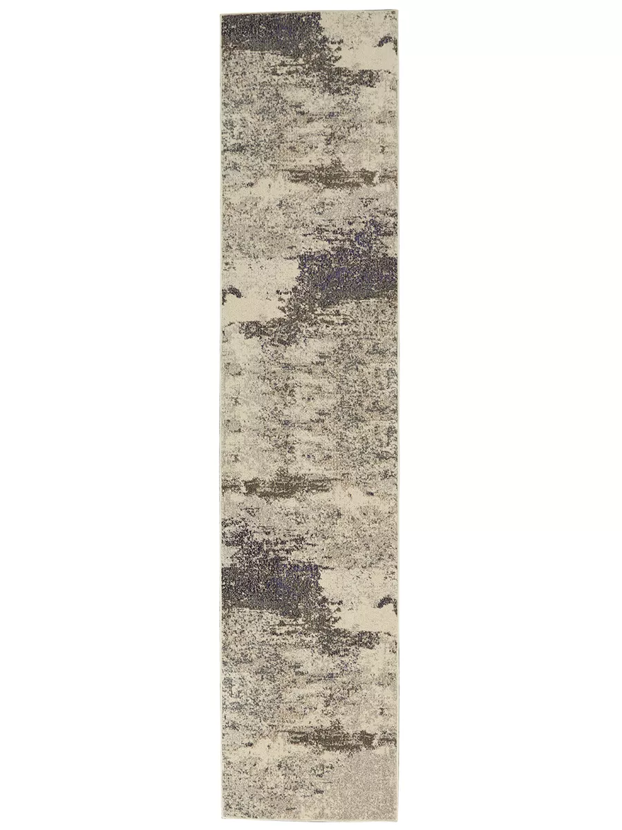 Celestial CES02 Ivory/Gray 2'2" x 10' Rug