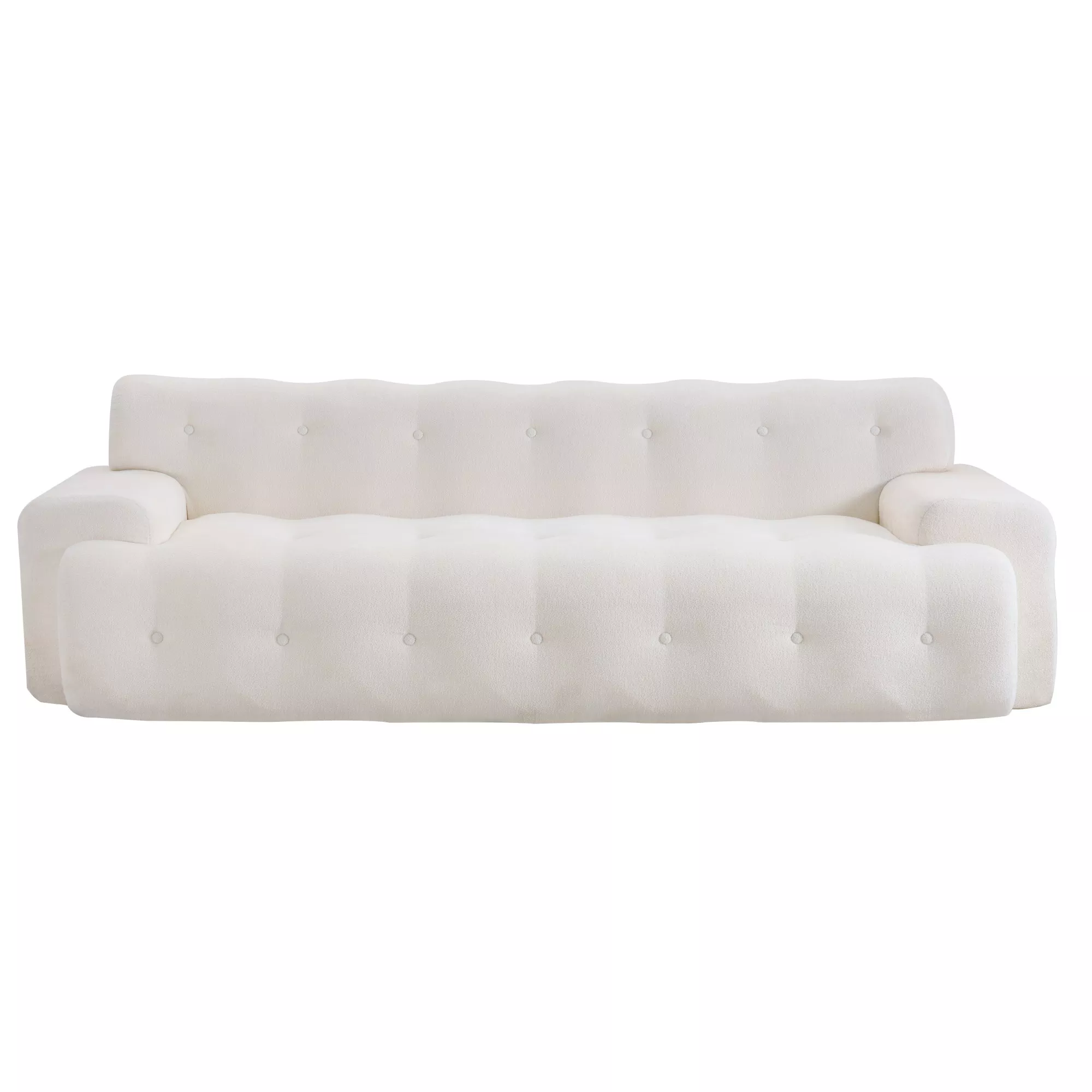 Cemske 3 Seater Chenille Sofa