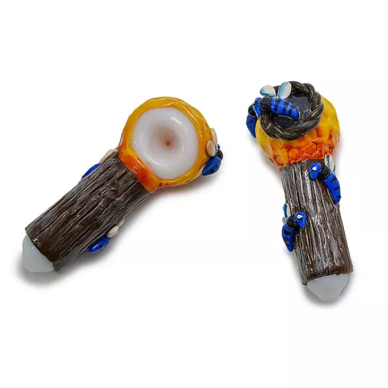 Clay Honeycomb Handpipe