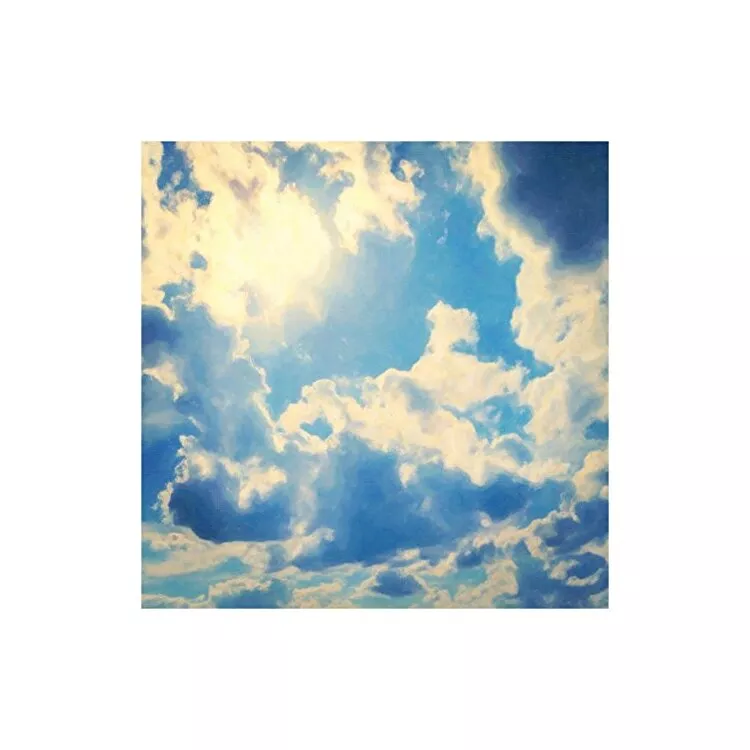 Clouds Painting Print on Wrapped Canvas