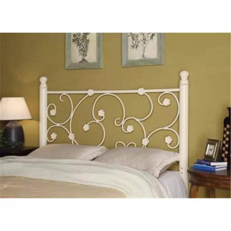 Coaster Full/Queen Headboard with Elegant Vine Pattern White