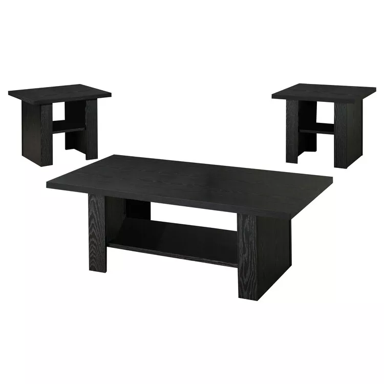 Coaster Rodez 3-piece Occasional Table Set Black Oak