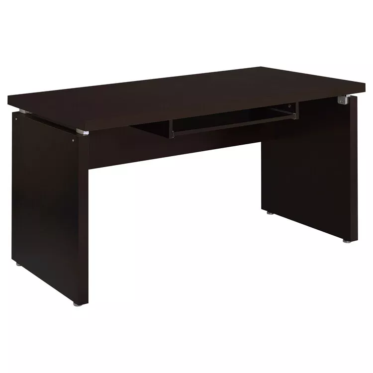 Coaster Skylar Computer Desk with Drop Down Drawer Cappuccino