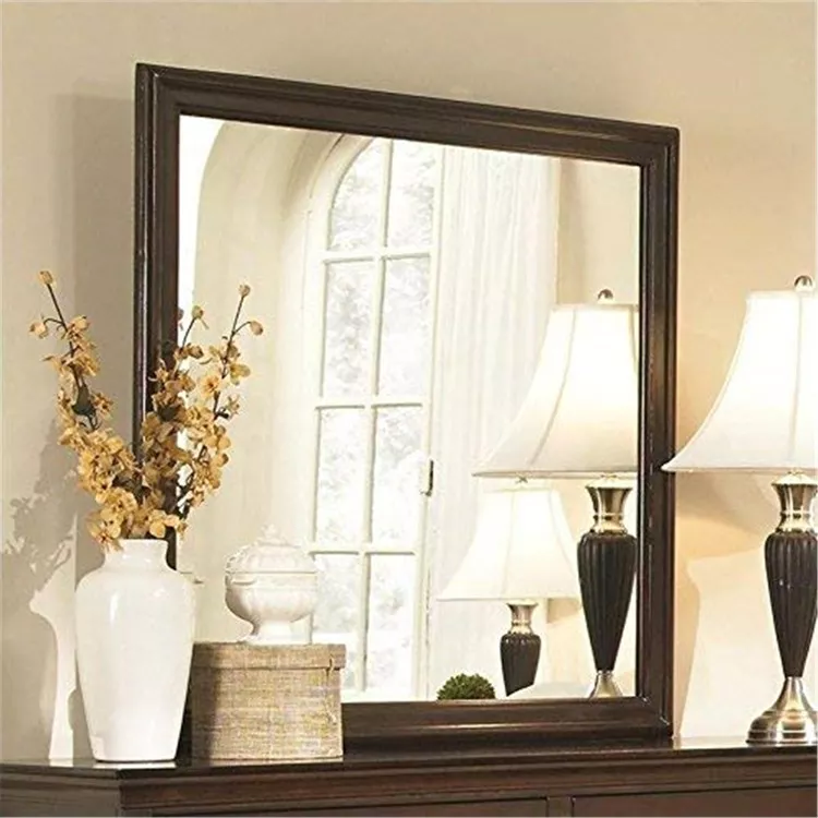 Coaster Tatiana Square Mirror Warm Brown