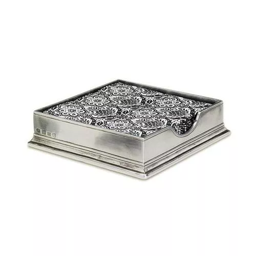Cocktail Napkin Box by Match Pewter