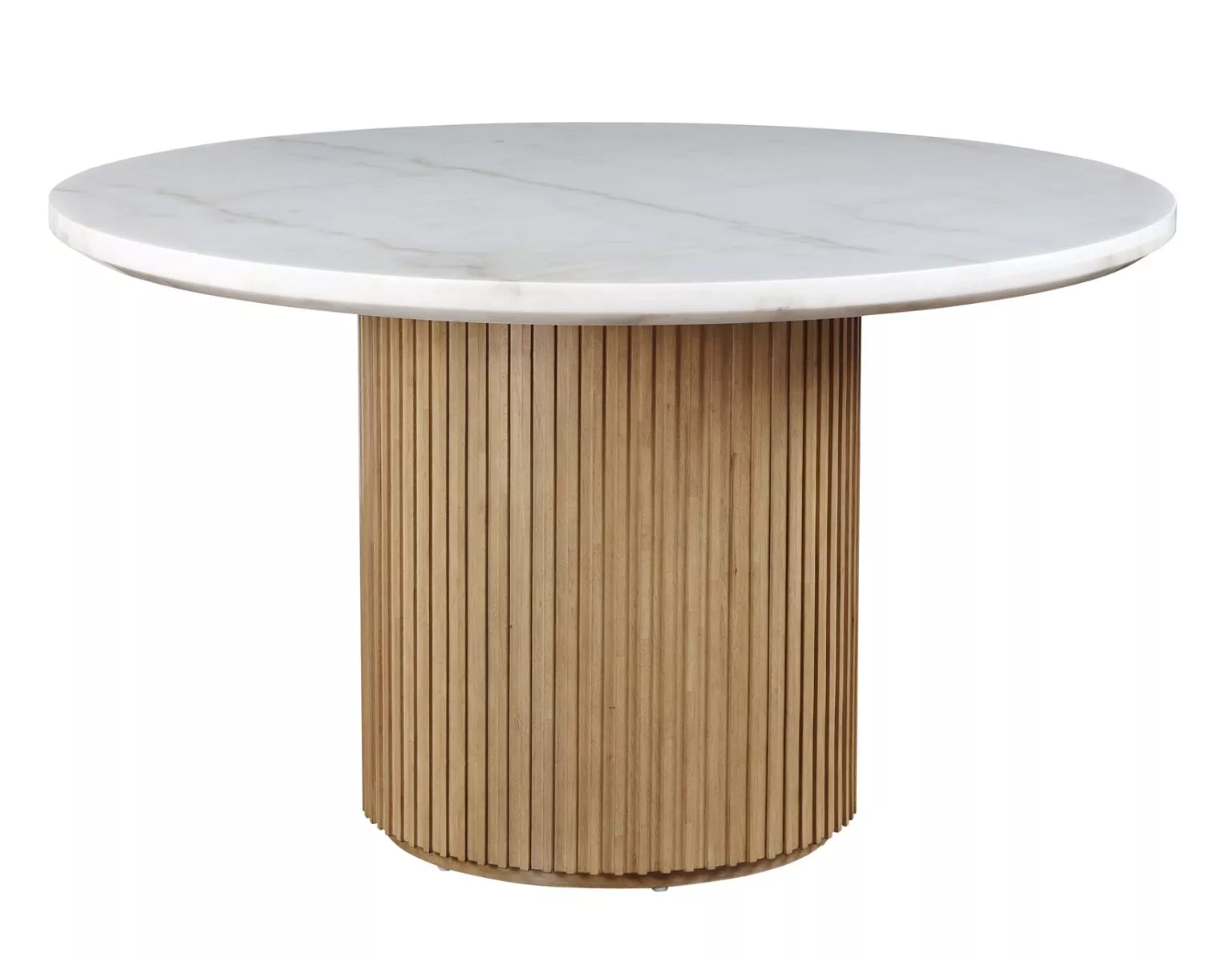 Colvin 52" Marble Dining Table in Toffee