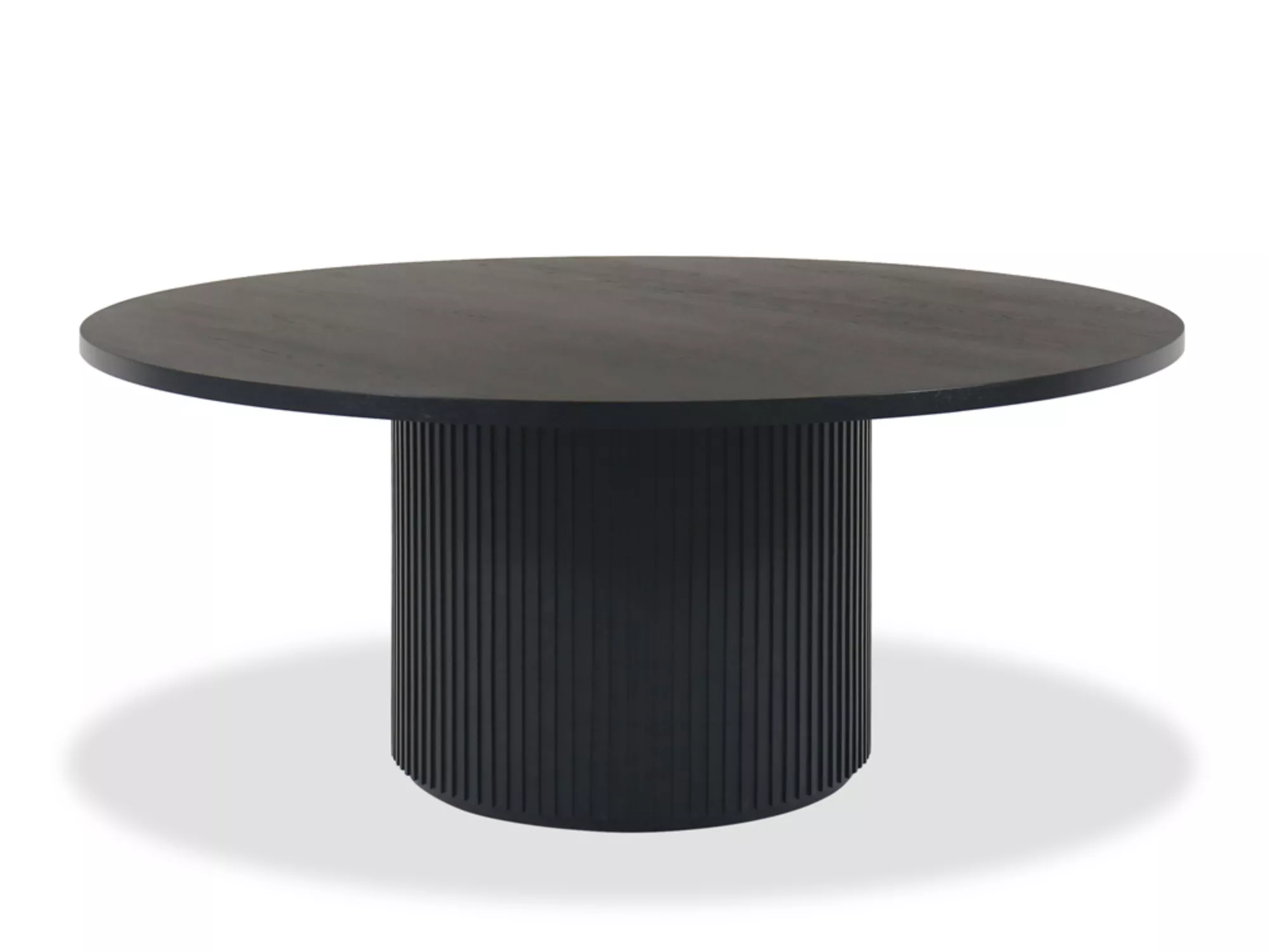 Colvin 72" Round Dining Table in Black