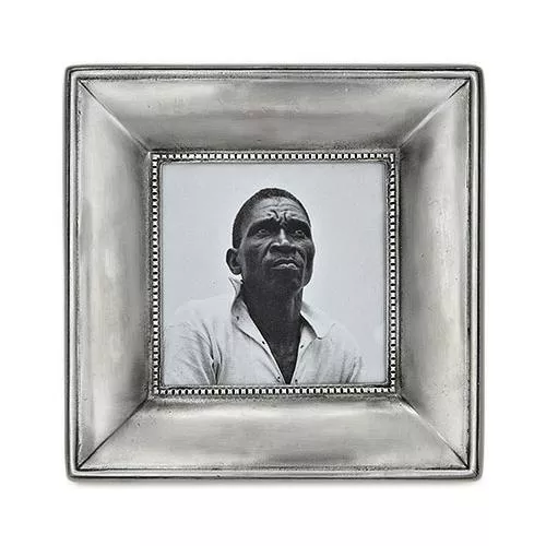 Como Medium Square Frame by Match Pewter