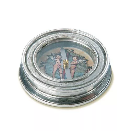 Compass Paperweight, 2.6" by Match Pewter
