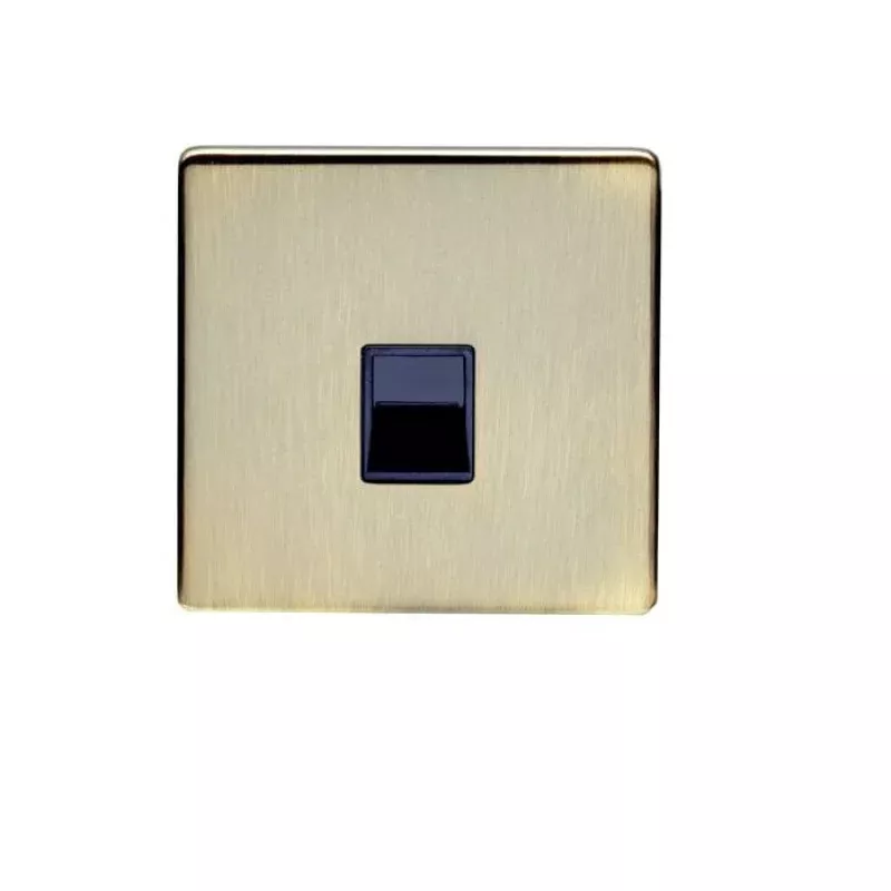 Concealed 3mm Telephone Master - Antique Brass