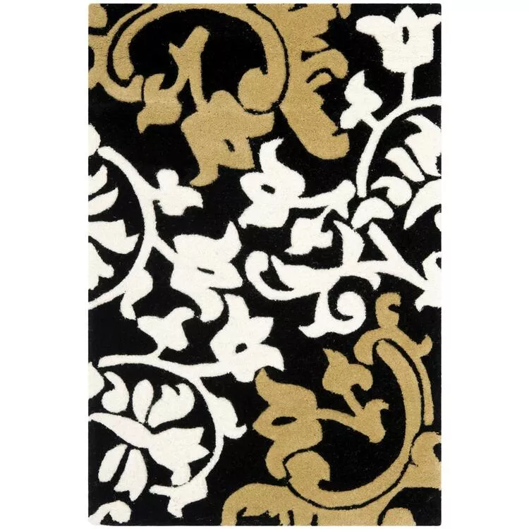Contemporary Rug - Soho -Black/Multi