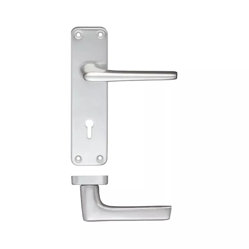 Contract Aluminium Lever on Lock Backplate