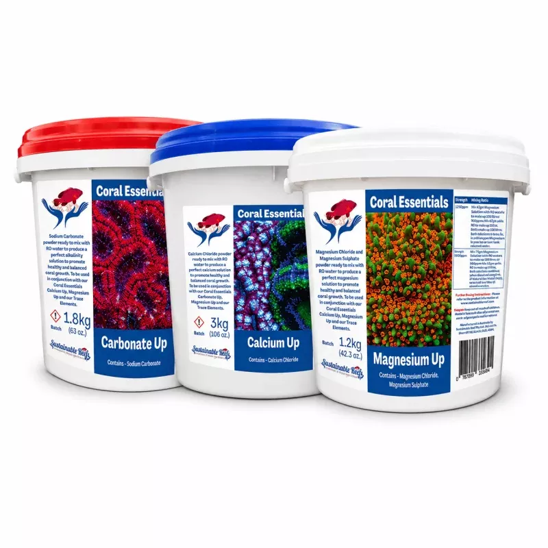 Coral Essentials Cal, Alk, Mag Powders