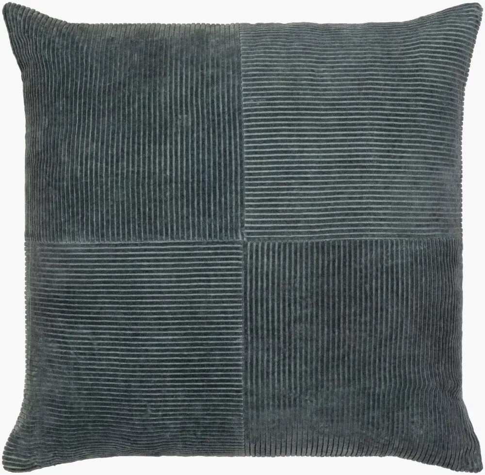 Corduroy Quarters Accent Pillow