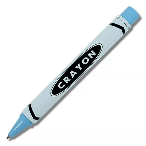 Crayon Retractable Rollerball Pen by Acme Studio