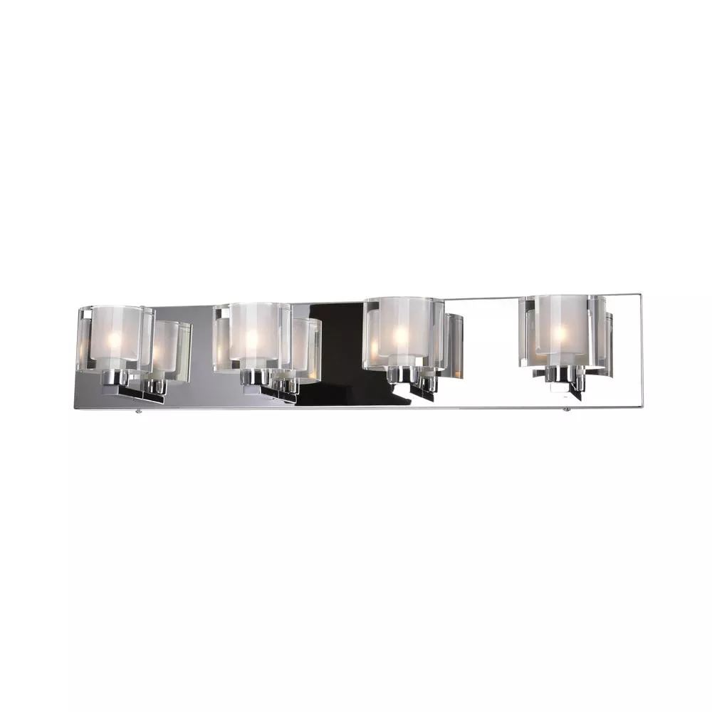 CWI Lighting Tina 4 Light Wall Sconce With Chrome Finish