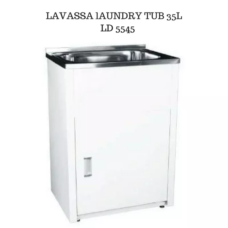 D5545 Lavassa Laundry Trough & Cabinet 35L