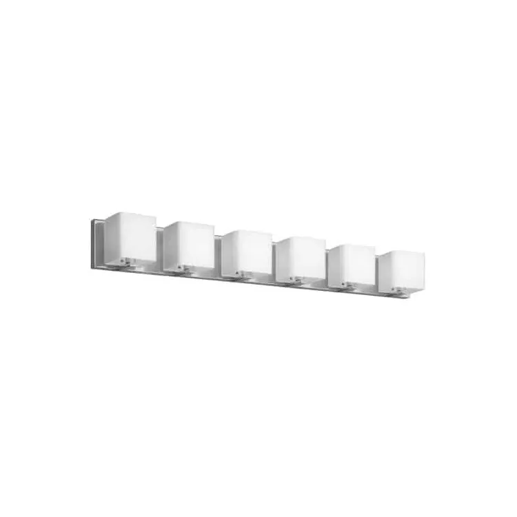 Dainolite 6-Light Bathroom Vanity - Chrome Finish