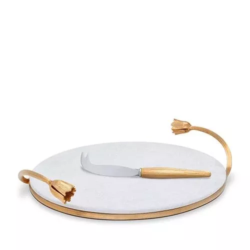 Deco Leaves Cheese Serving Set by L'Objet