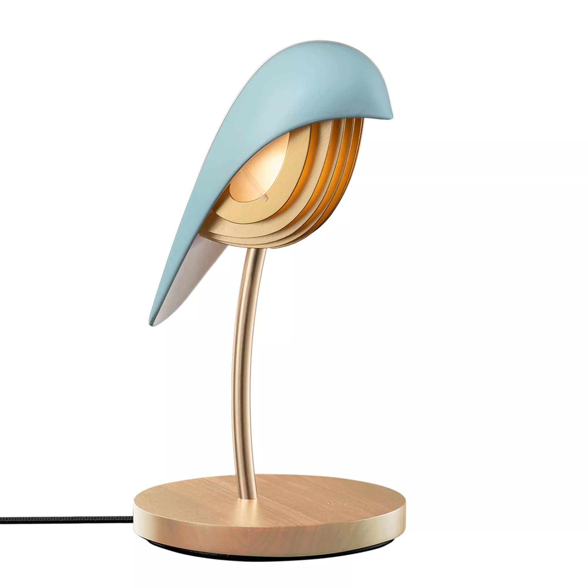 Desk Lamp BIRD Aqua Blue