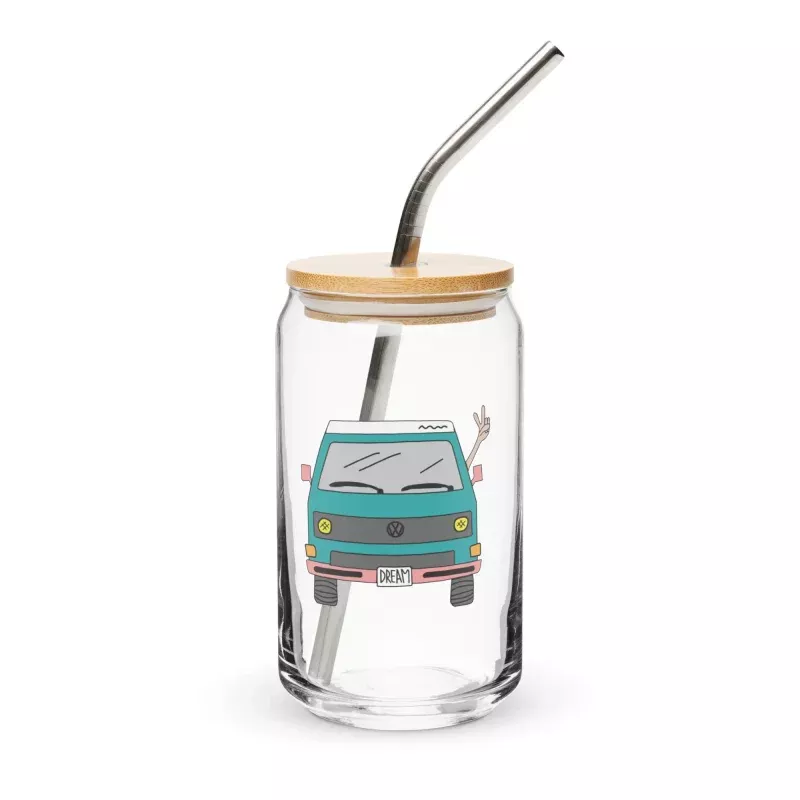 Dream Machine Can-Shaped Pint Glass